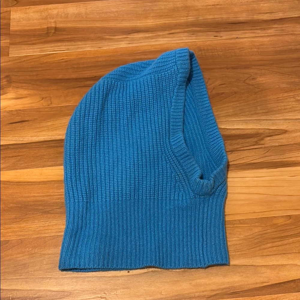 COS Blue Cashmere Balaclava
